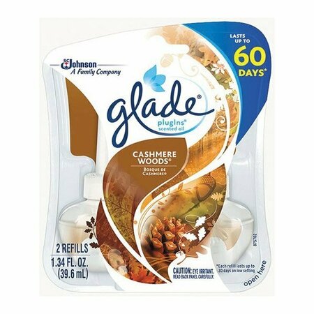 GLADE PLUGINS CASHMERE WD, 2PK 72442